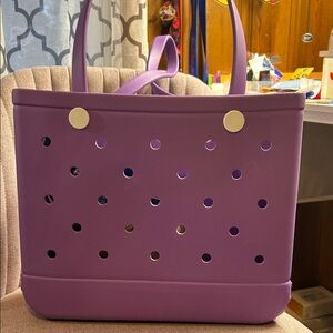 Purple Tote Bag